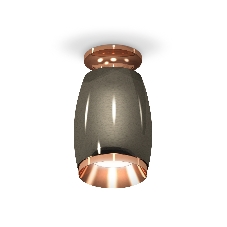 Светильник Ambrella Light XS1123044 DCH/PPG черный хром/золото розовое полированное MR16 GU5.3 (N6906, C1123, N7035)