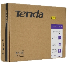 Коммутатор Tenda TEG1024D, 24×1 Гбит/с, неуправляемый