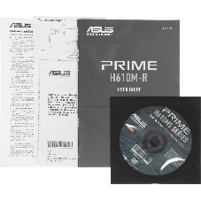 Материнская плата ASUS PRIME H610M-R-SI, LGA1700, Intel H610, 2xDDR5, 4xSATA, 1xM.2, 1xPCIe 4.0 x16, 1xPCIe x1, DisplayPort, HDMI, D-Sub, 1x1Gb LAN, 3x3.5 мм, 7.1, microATX