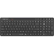 Клавиатура A4Tech FBK27C AS беспроводная, Bluetooth, радиоканал, чёрный