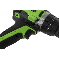 Дрель-шуруповерт GREENWORKS GD24DD140, 24 В, 4 Ач, 140 Нм, бесщеточный, ударный