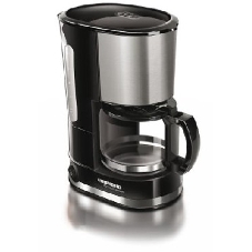 Кофеварка капельная Redmond RCM-M1507 черный/серебристый, исп. кофе - молотый, 0.6 л, 600 Вт