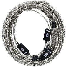 Кабель-адаптер VCOM VUS7049-25M USB2.0-repeater, удлинительный активный Am-->Af 25м