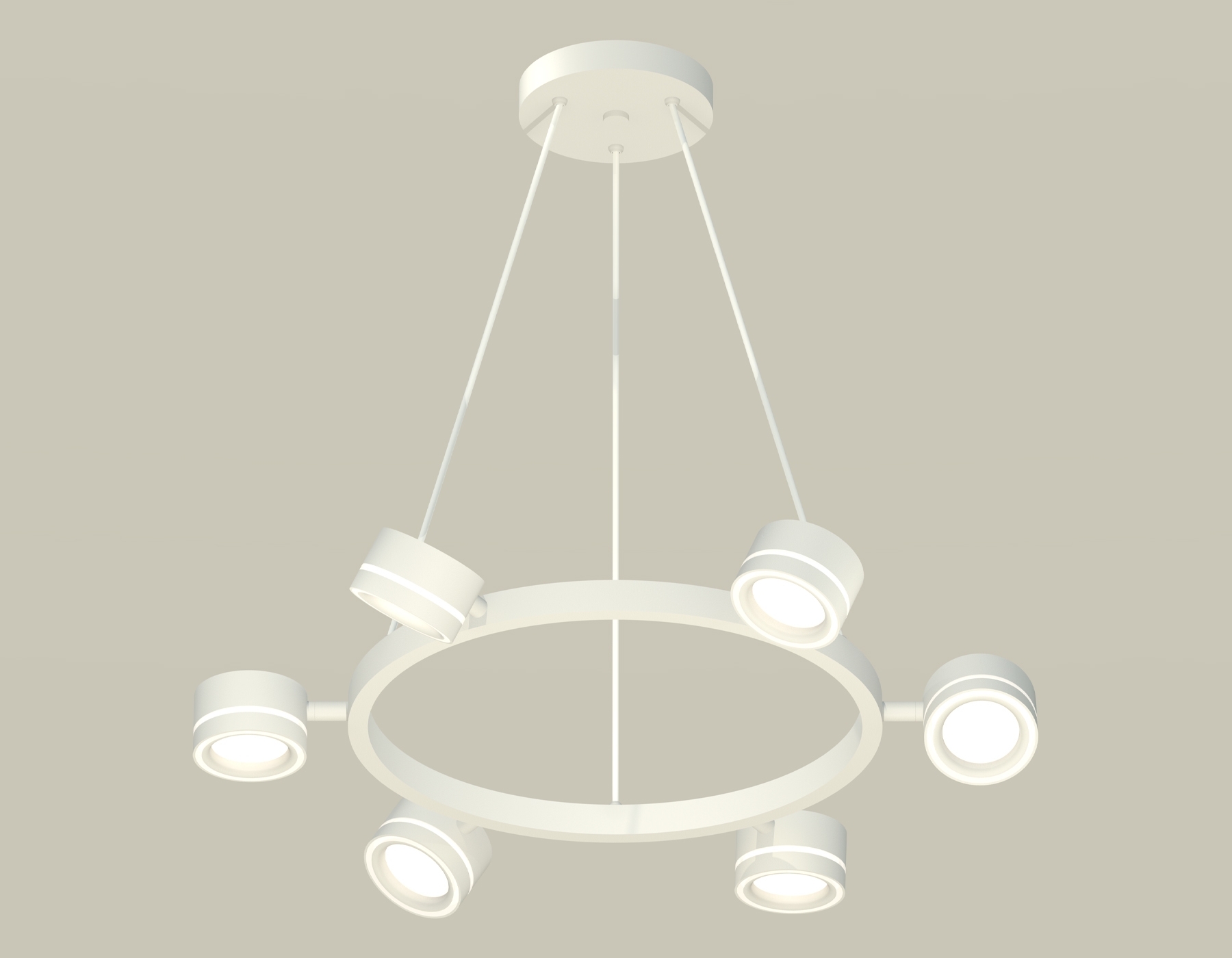 Светильник Ambrella light XB9191201/6 SWH/FR белый песок/белый матовый GX53 (C9191, N8433)