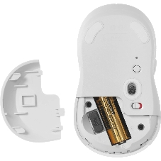 Мышь беспроводная Logitech Signature M650 белый, 4000 dpi, радиоканал, Bluetooth, USB, кнопки - 5