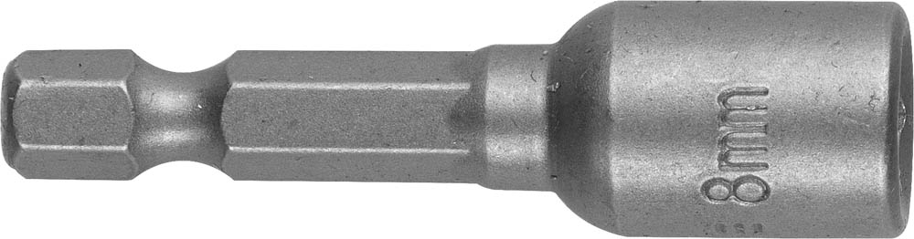 Головка STAYER PROFI Нат-драйвер 26390-08магнитная E 1/4'' длина 48 мм 8мм 1шт