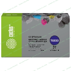 Картридж струйный Cactus CS-EPT693500 (T6935) черный матовый (350 мл) для Epson SureColor SC-T3000/T3070/T3200/T5000/5200