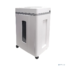 Шредер Office Kit S200TSCD 0,8x2 белый (секр.P-7) фрагменты 6лист. 25лтр. скобы пл.карты CD