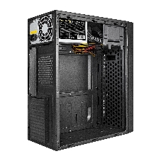Компьютерный корпус Miditower ExeGate AA-442U2-AA500 (ATX, AA500 8 см, 1*USB+2*USB3.0, аудио, черный)