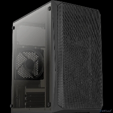 Компьютерный корпус Aerocool/Formula CS-107 черный без БП mATX 1x120мм 1xUSB 2.0 1xUSB 3.0 audio