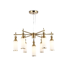 Люстра Ambrella light LH55278/7 BS/FR латунь/белый матовый E14*7 max 40W D640*1390