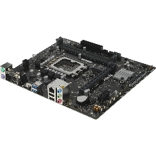 Материнская плата ASUS PRIME H610M-R-SI, LGA1700, Intel H610, 2xDDR5, 4xSATA, 1xM.2, 1xPCIe 4.0 x16, 1xPCIe x1, DisplayPort, HDMI, D-Sub, 1x1Gb LAN, 3x3.5 мм, 7.1, microATX
