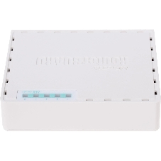 Маршрутизатор MikroTik hEX lite RB750r2, 5×100 Мбит/с, управляемый