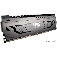 Оперативная память Patriot Viper Steel, DDR4, 8GB, 3200MHz, CL16, DIMM, с радиатором, черный