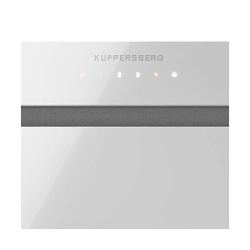 Вытяжка встраиваемая Kuppersberg Inflat 60 W белый, 60 см, 780 куб. м/ч, 65 дБ