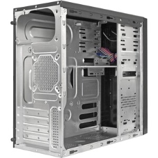 Компьютерный корпус Minitower ExeGate EX283244RUS MA-373X-UN500 Black, mATX (UN500, 120мм) 2*USB, Audio