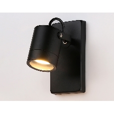 Светильник Ambrella light ST3883 BK черный IP54 GU10 max 35W 140*80*85