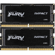 Оперативная память Kingston Fury Impact, DDR5, 16GB (2x8GB), 4800 MHz, CL38, SO-DIMM