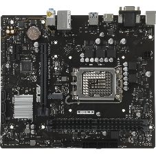 Материнская плата ASUS PRIME H610M-R-SI, LGA1700, Intel H610, 2xDDR5, 4xSATA, 1xM.2, 1xPCIe 4.0 x16, 1xPCIe x1, DisplayPort, HDMI, D-Sub, 1x1Gb LAN, 3x3.5 мм, 7.1, microATX
