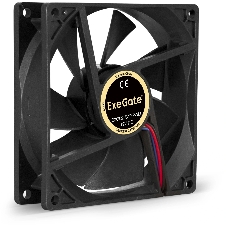 Вентилятор для корпуса ExeGate EX09225B4P-PWM черный, 92 мм, 2200 об/мин, 28 дБ, 4 pin