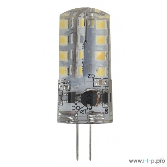 Лампа светодиодная ЭРА LED smd JC-3w-12V-827-G4