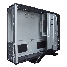 Компьютерный корпус ExeGate EX268701RUS MiniITX ExeGate MI-209 Black, miniITX/mATX, (M450, 80мм), 2хUSB, Audio