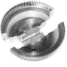 Кулер Cooler ID-Cooling DK-01 черный/серебристый 92мм алюминий 2500rpm 29db 95W 52мм
