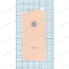 Защитное заднее стекло для iPhone 6/6S золотистый