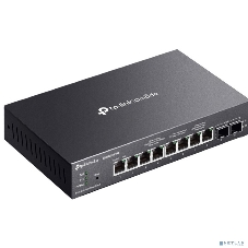 Коммутатор TP-Link Omada SG2210XMP-M2, 8×2.5 Гбит/с PoE+ + 2×10 Гбит/с SFP+, управляемый