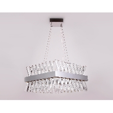 Светильник Ambrella light TR5315 CH/CL хром/прозрачный 144W 500*500*750 (Без ПДУ)