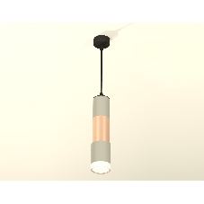 Светильник Ambrella Light XP7423062 SGR/PPG/CL серый песок/золото розовое полированное/прозрачный MR16 GU5.3