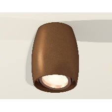 Светильник Ambrella Light XS1124001 SCF/PPG кофе песок/золото розовое полированное MR16 GU5.3 (C1124, N7005)