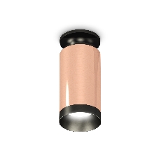 Светильник Ambrella Light XS6326100 PPG/PBK золото розовое полированное/черный полированный MR16 GU5.3 (N6902, C6326, N6131)