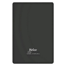 Внешний SSD Netac Z7S, 120 Gb, USB 3.2 Gen 2 Type-C, R/W 550/480, черный