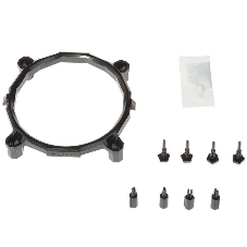 Кулер Cooler ID-Cooling DK-01 черный/серебристый 92мм алюминий 2500rpm 29db 95W 52мм