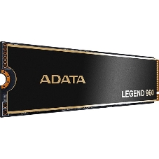 Накопитель SSD ADATA LEGEND 960, 4Tb, PCIe 4.0 x4, M.2 2280, NVMe, R/W 7400/6800, с радиатором