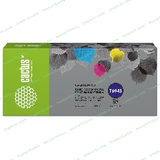 Картридж струйный Cactus CS-EPT694300 (T6943) пурпурный (675 мл) для Epson SureColor SC-T3000/T3070/T3200/T5000/5200
