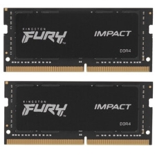 Оперативная память Kingston Fury Impact, DDR4, 64Gb (2x32Gb), 3200MHz, CL20, SO-DIMM
