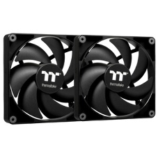 Комплект вентиляторов для корпуса Thermaltake CT140 (2 шт.) черный, 140 мм, 1500 об/мин, 30.5 дБ, 4 pin