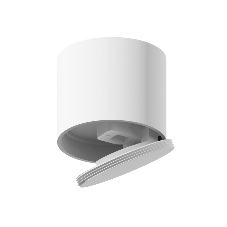 Крепеж накладной поворотный для светильника A2220 WH белый D60*H50mm Out45mm (для корпуса D60mm)