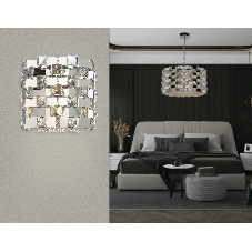 Настенный светильник Ambrella light LH41012/2 CH/CL хром/прозрачный E14*2 max 40W 300*190*270