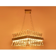 Светильник Ambrella light TR5315 CH/CL хром/прозрачный 144W 500*500*750 (Без ПДУ)