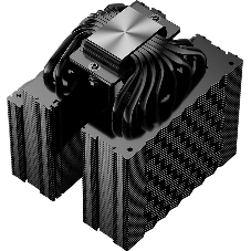 Кулер для процессора PCCooler RZ820 Display BK (290W, 4-pin PWM, LED, 169mm, Al/Cu, 8x6mm, 1x140mm + 1x150mm, 71.9/78.7CFM, 27.1/35.8dBA, 1500/2500RPM, S: 1851/1700/1200/115X/20XX, AM5/AM4, black)