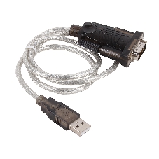 Кабель-адаптер USB AM <-> COM DB9M(RS232) Orient USS-101N18, chipset Prolific PL2303TA, поддержка Win 8/8.1, 1.8м, крепление винты