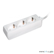 Удлинитель WYP10-16-03-05-Z-N У03 3 места 2 Р + P Е/5метров 3х1 мм2 16А/250 IEK