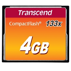 Флеш карта CF 4Gb 133x Type I Transcend (TS4GCF133)
