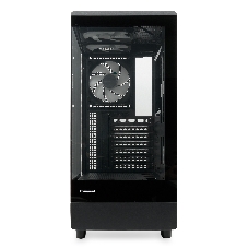 Компьютерный корпус HSPD F510, Panoramic Mid Tower, черный, TG, 0.5 SPCC, 3x120мм ARGb ATX, mATX, mITX 180/280/160мм 1x2.5