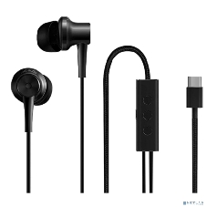 Проводные наушники Xiaomi Type-C Earphones черный, внутриканальные, USB Type-C