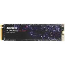 Накопитель SSD KingSpec NE-256, 256Gb, M.2 2280, PCIe 3.0 x4, NVMe, R/W 2000/1300
