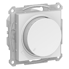 Светорегулятор (диммер) SE AtlasDesign беж, повор-нажим, LED, RC, 400 Вт, мех.
